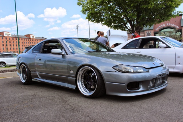 Nissan Silvia Custom wide body is simple and clean